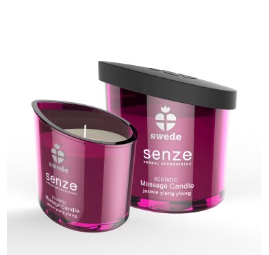 Swede - Senze Ecstatic Massage Candle Jasmine Ylang Ylang 